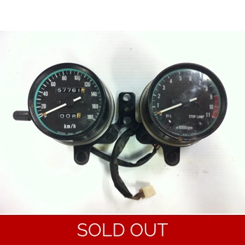1980-84 Kawasaki KZ440A LTD Speedometer & Tachometer with Bracket